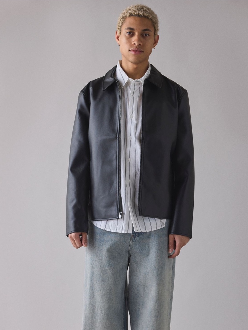 Slate & Stone Urban Outfitters Faux Leather Jacket Men’s